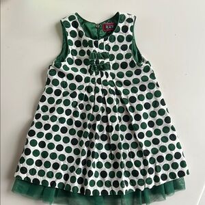 Green Polka Dot Dress